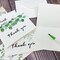 Wrapables Blank Thank You Cards with Envelopes for Weddings, Bridal Showers, Baby Showers (Set of 4)